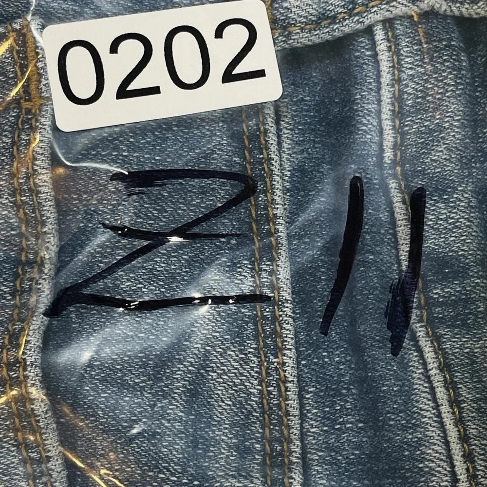 KUT From The Kloth Reese Jeans Womens 4L Blue Straight Mid Rise Stretch Denim‎